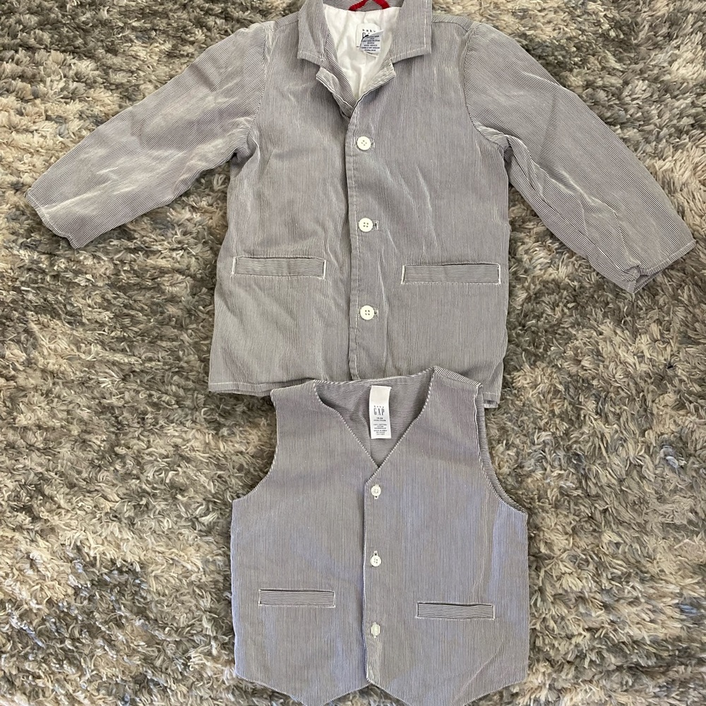 Toddler blazer and vest